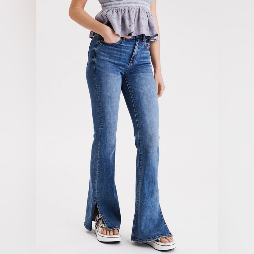 American eagle flare jeans
